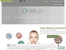 Tablet Screenshot of dellicare.com